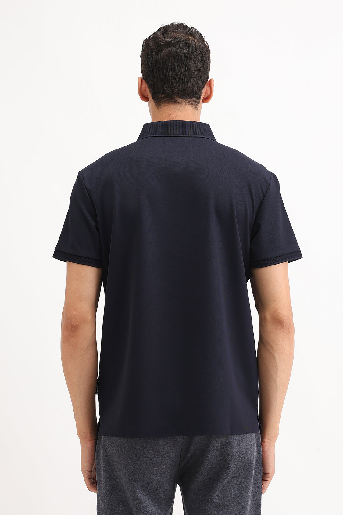 PLAIN POLO T-SHIRT
