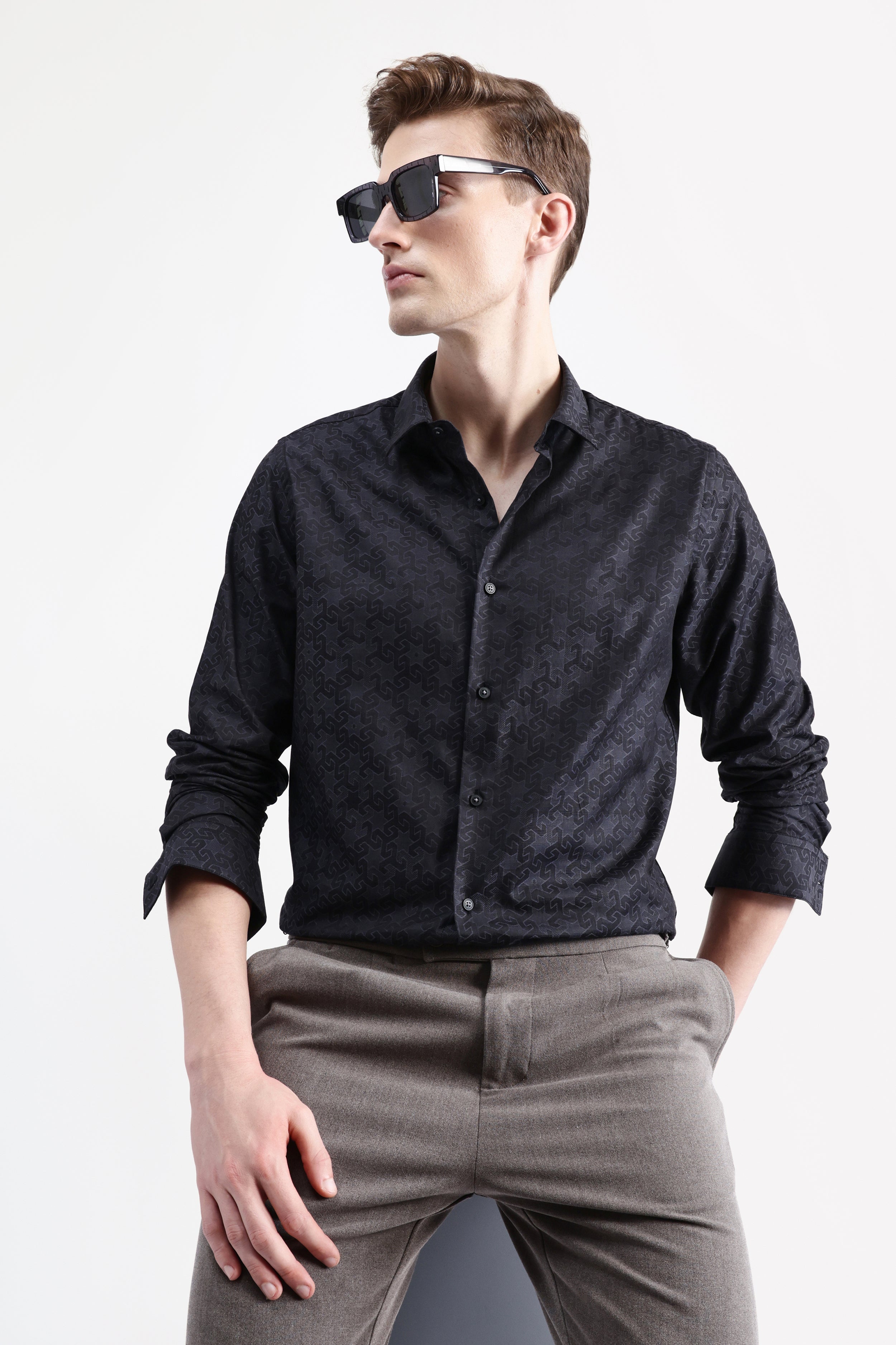 FULL SLEEVES PRINTED SHIRT