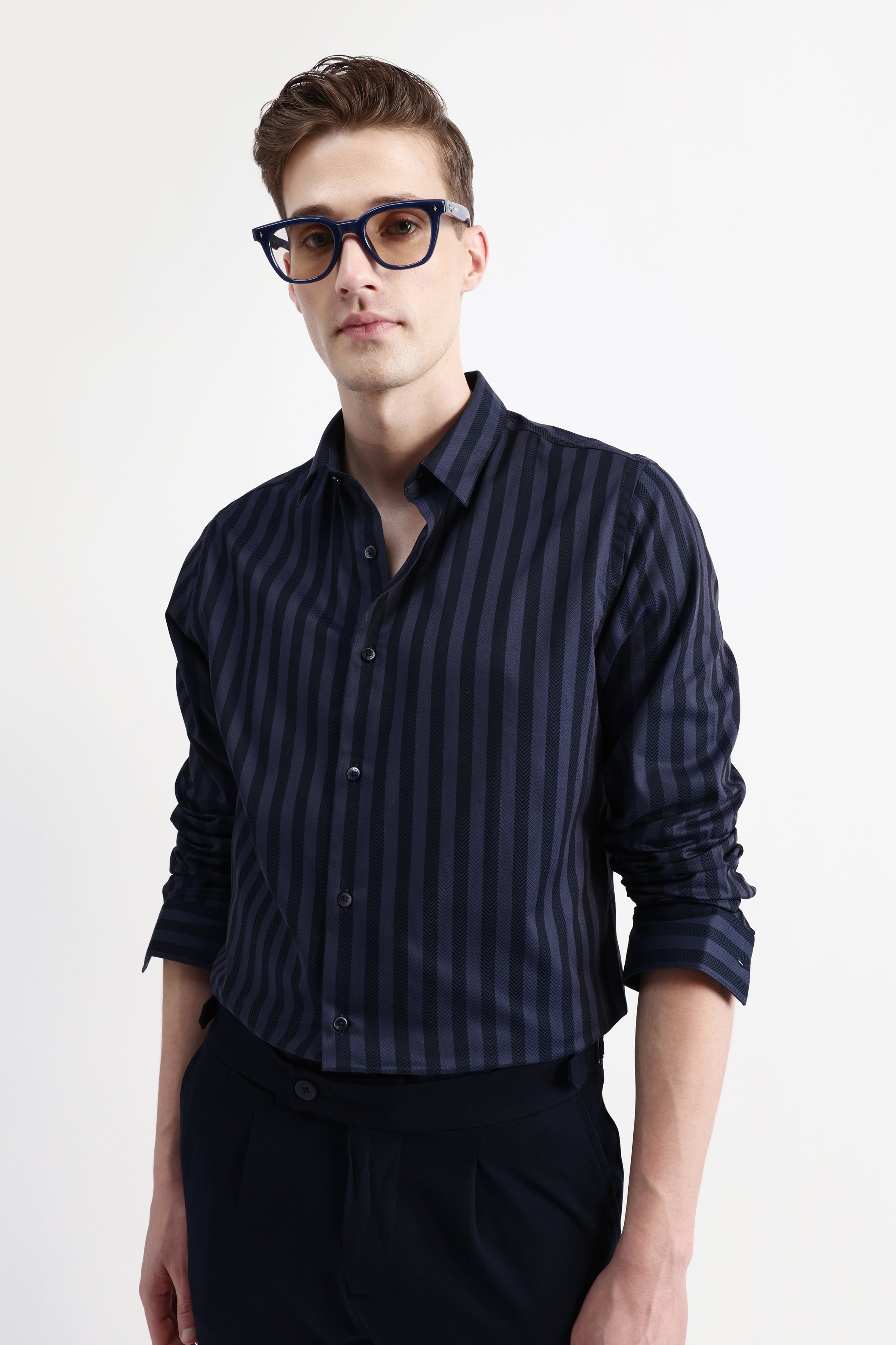 FULL SLEEVES STRIPED SHIRT