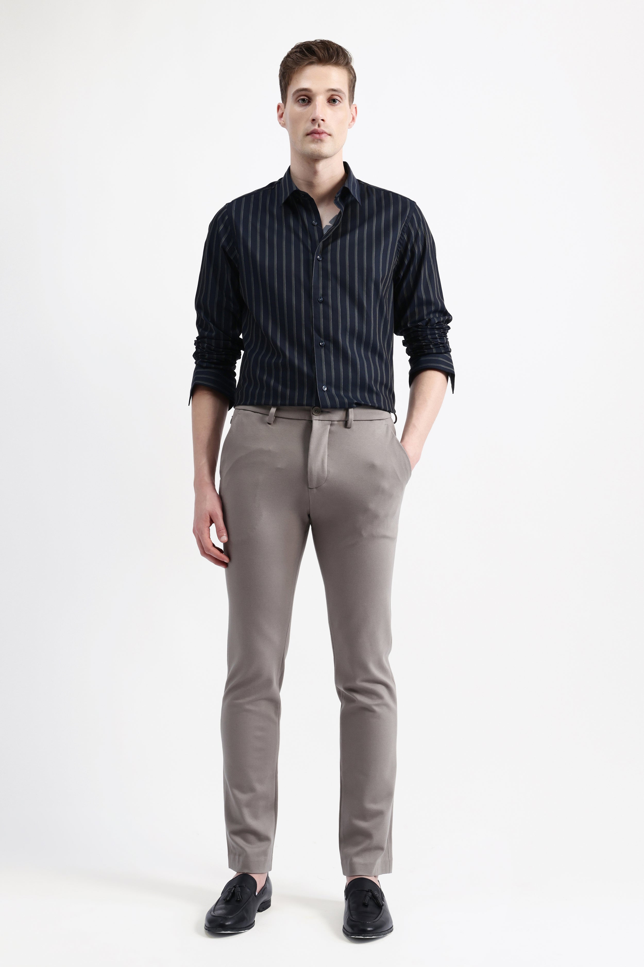 FULL SLEEVES STRIPED SHIRT