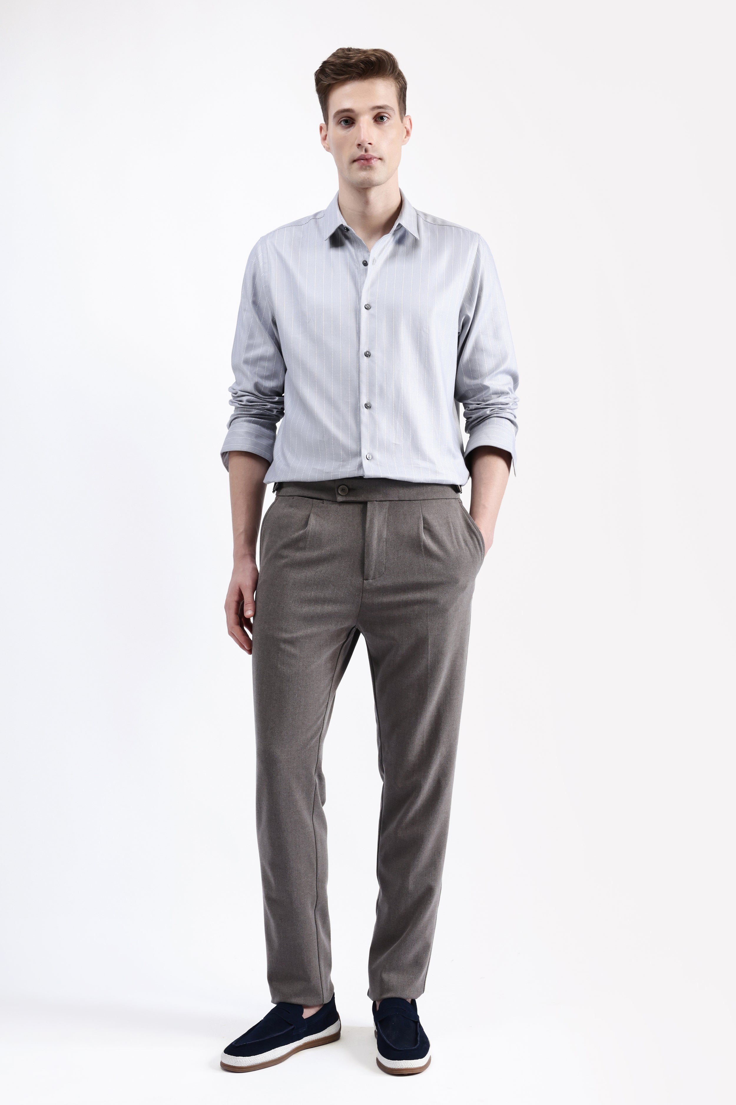 FULL SLEEVES STRIPED SHIRT