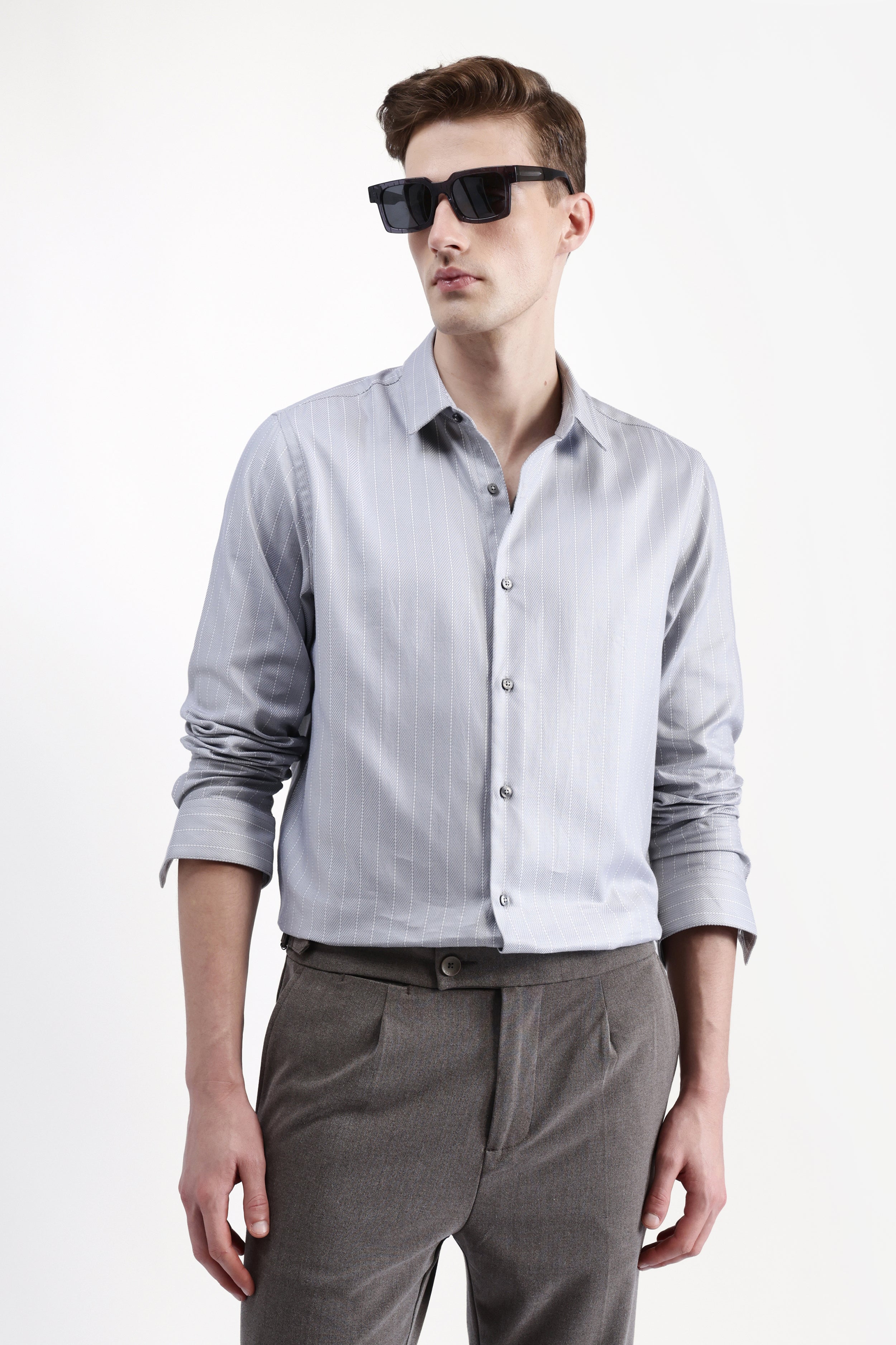 FULL SLEEVES STRIPED SHIRT