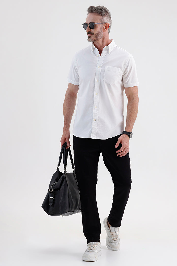 WHITE OXFORD SHIRT
