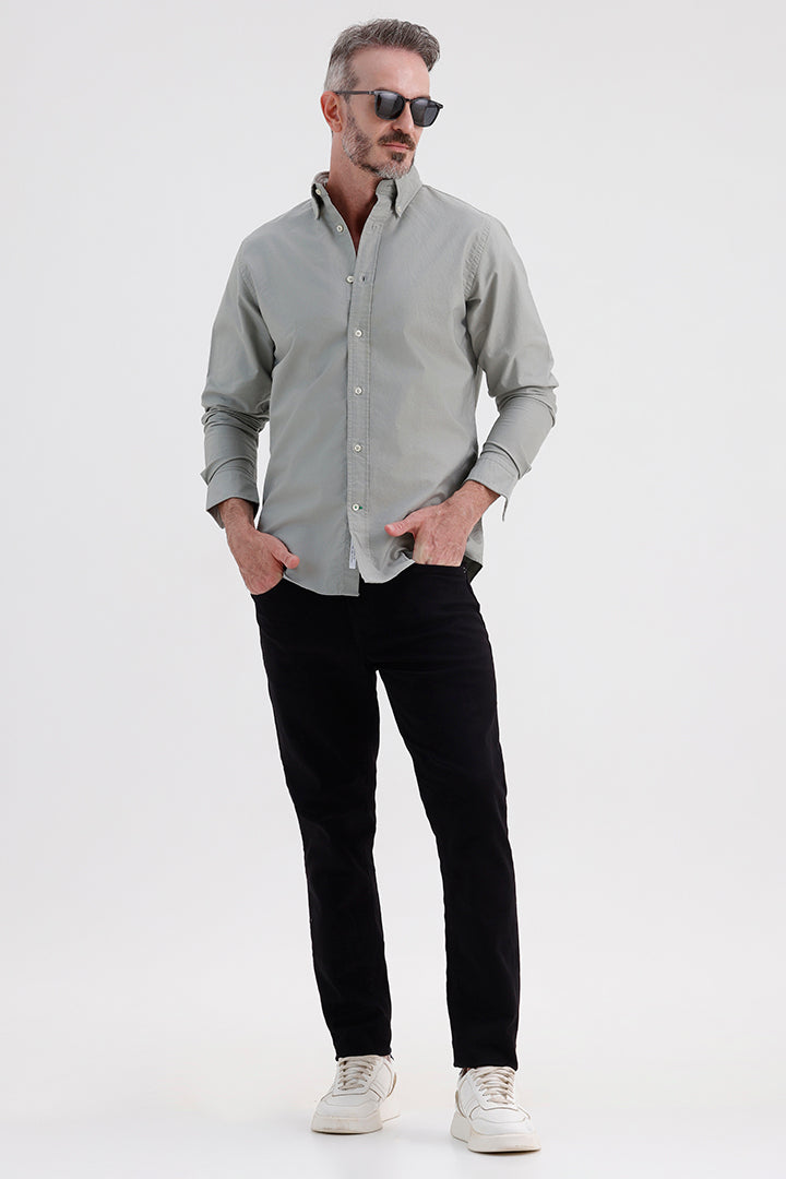 NATURE GREY OXFORD SHIRT