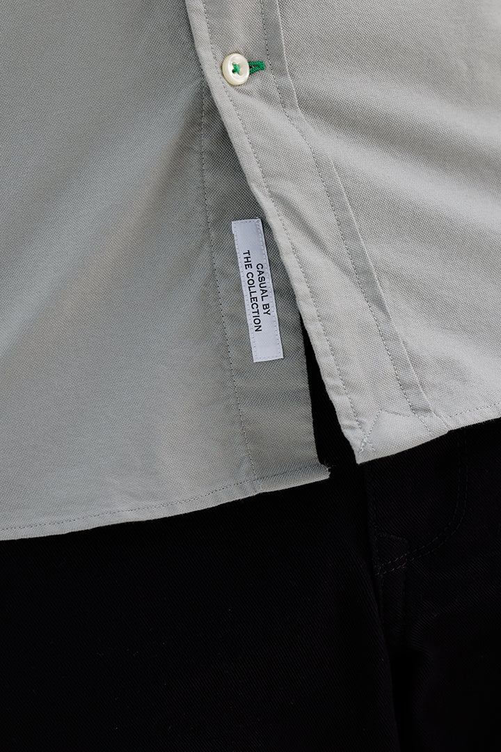 NATURE GREY OXFORD SHIRT