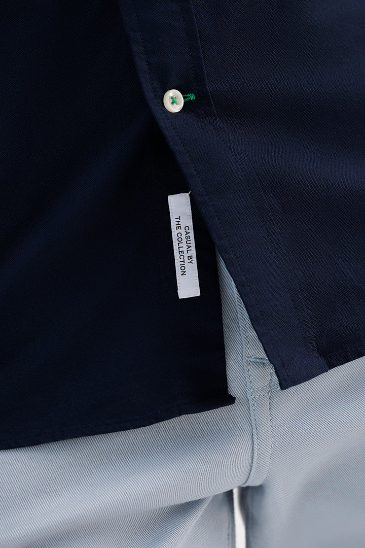 NAVY OXFORD SHIRT