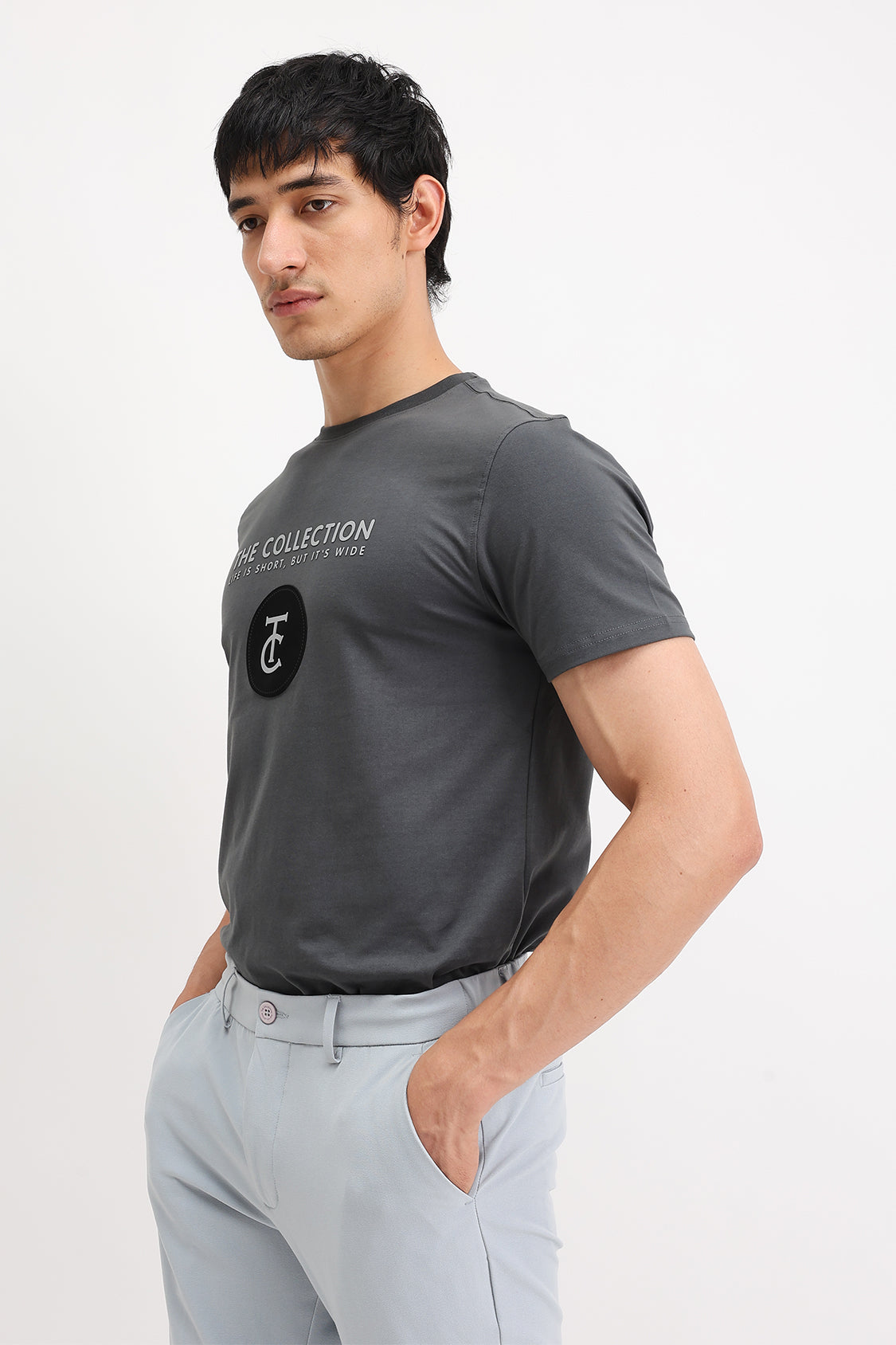 LABEL PRINT T-SHIRT
