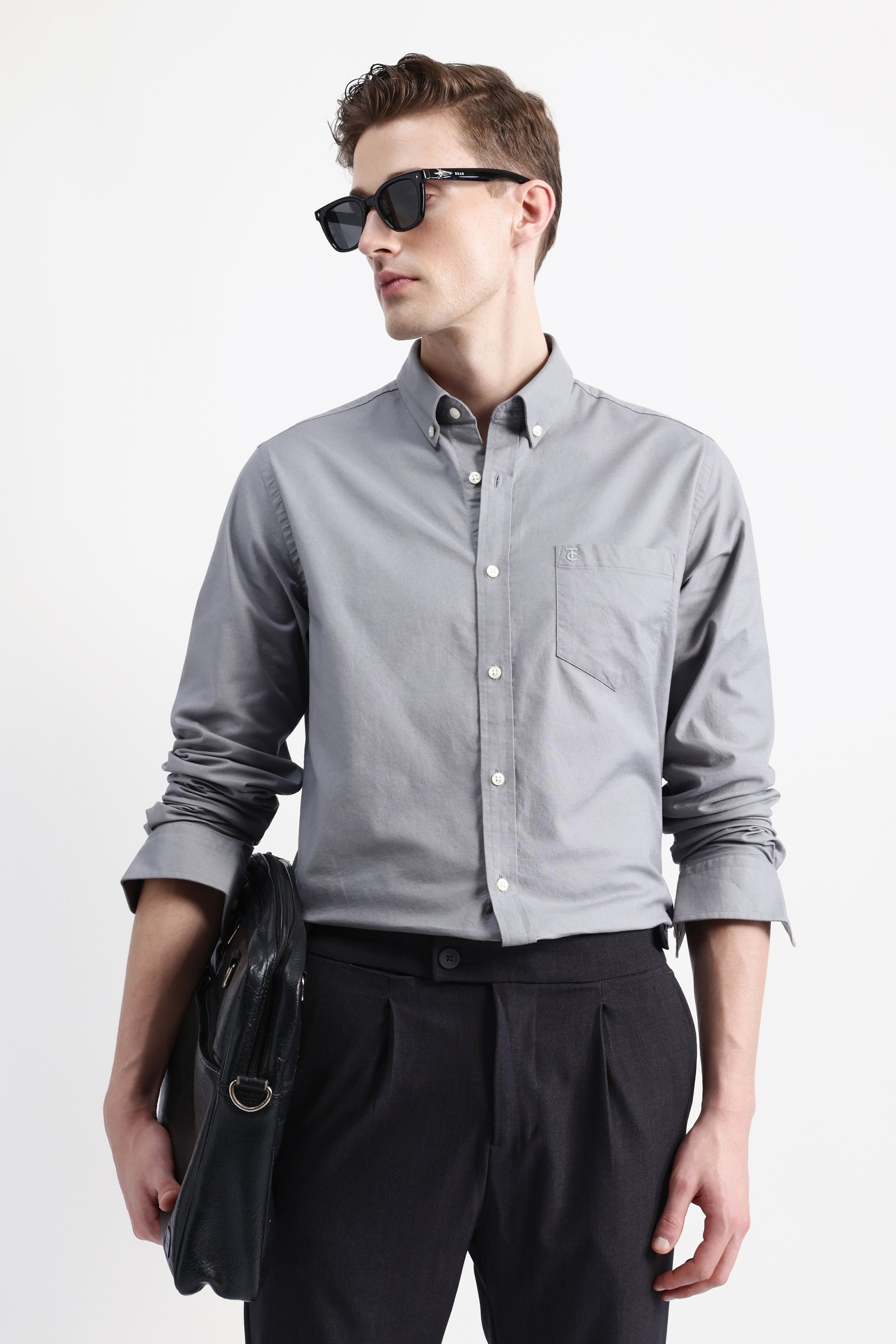 FULL SLEEVES SOLID SHIRT