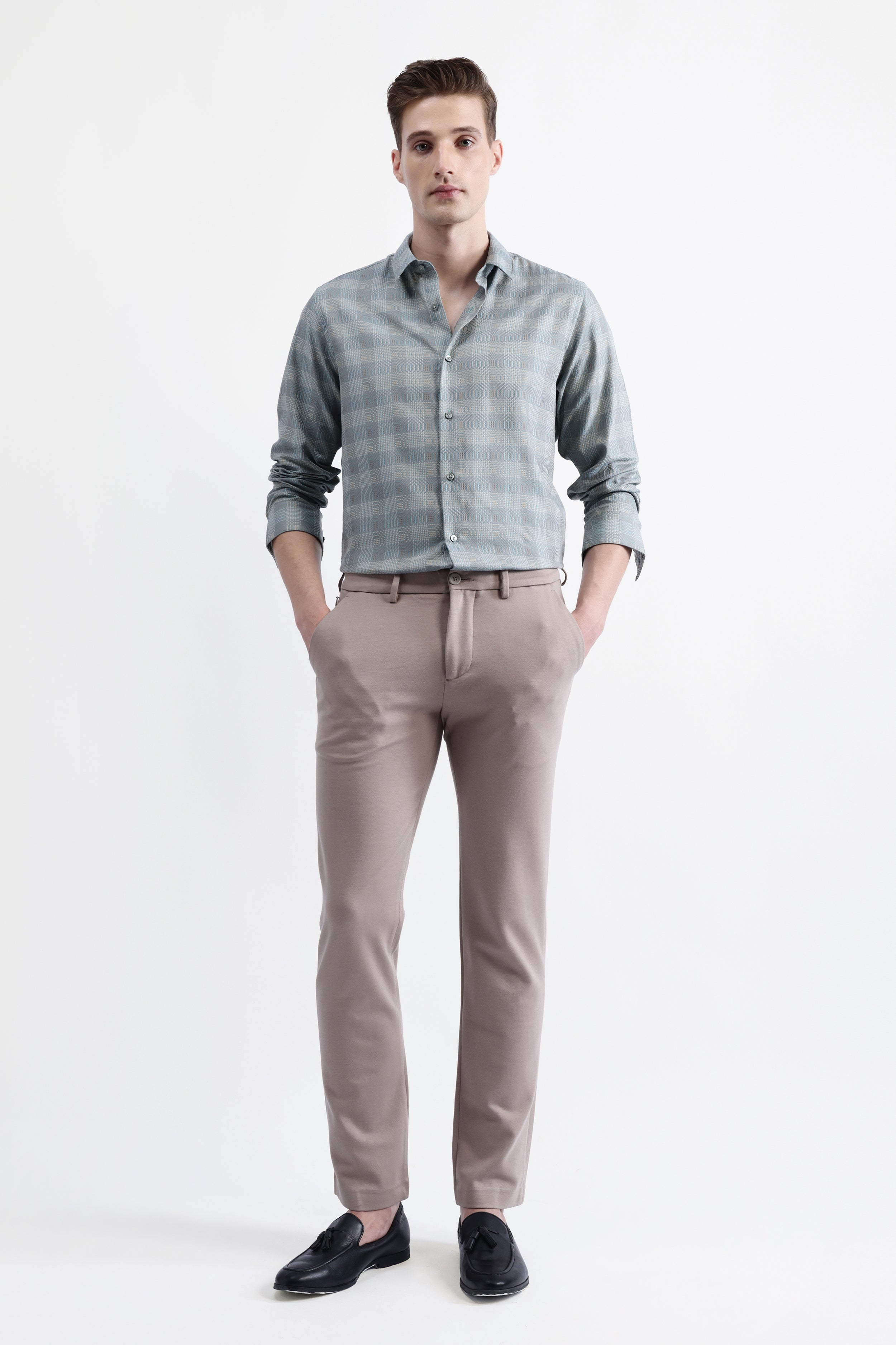 FULL SLEEVES CHECKED SHIRT