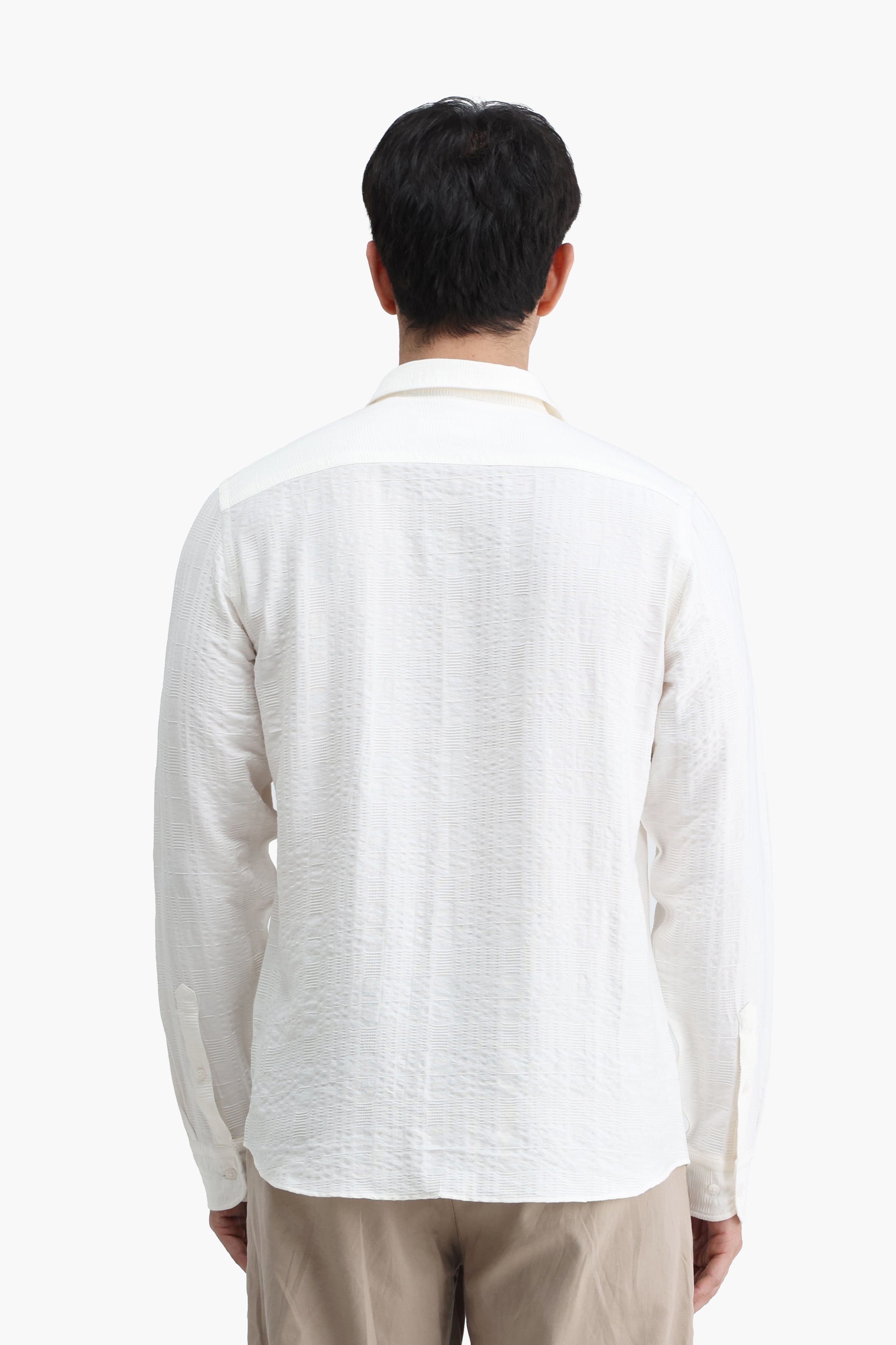 Viscose Blend Solid Shirt