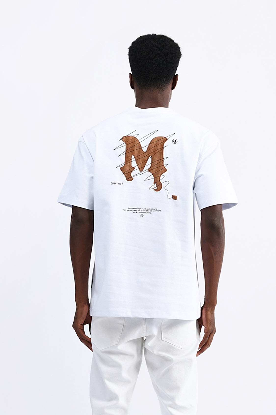 PATCH EMBROIDERED OVERSIZED TEE