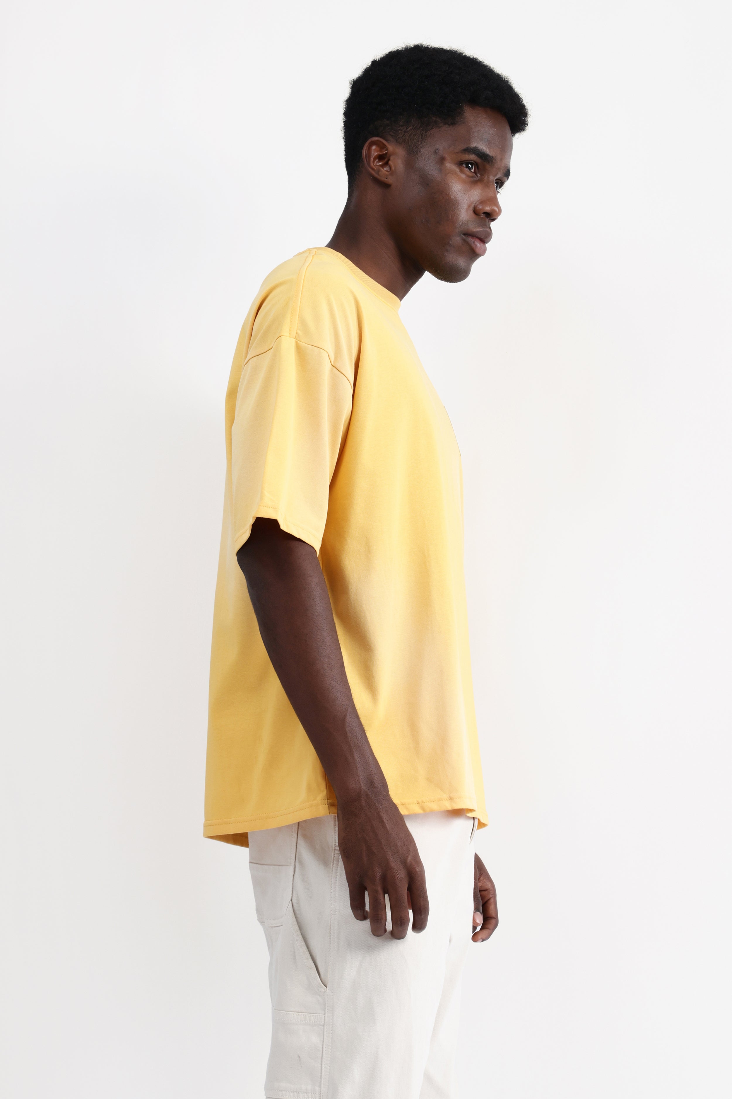 PATCH EMBROIDERED OVERSIZED T-SHIRT