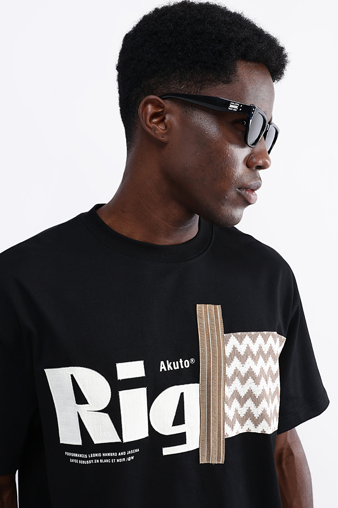 PATCH EMBROIDERED OVERSIZED TEE