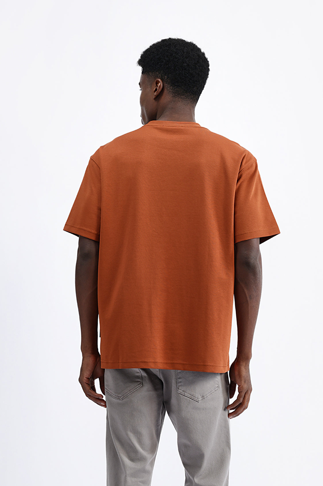 PATCH EMBROIDERED OVERSIZED TEE