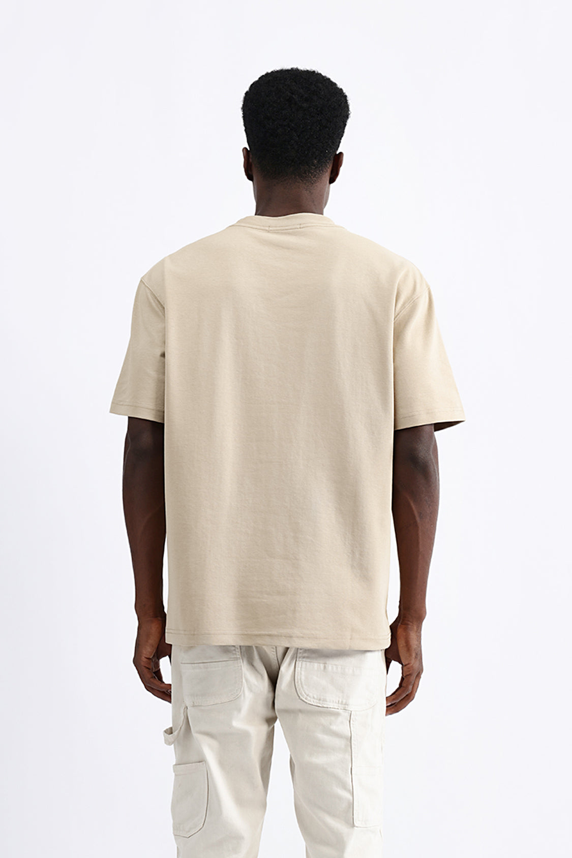 PATCH EMBROIDERED OVERSIZED TEE