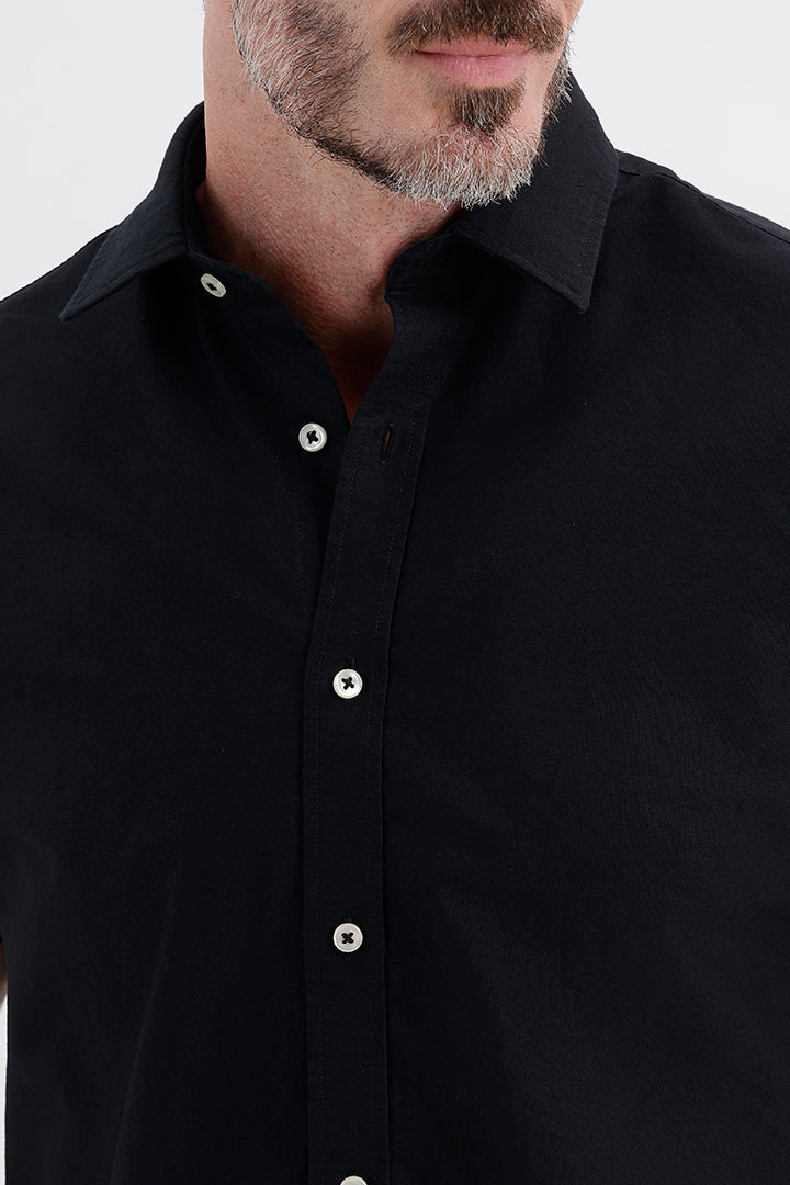 BLACK OXFORD SHIRT