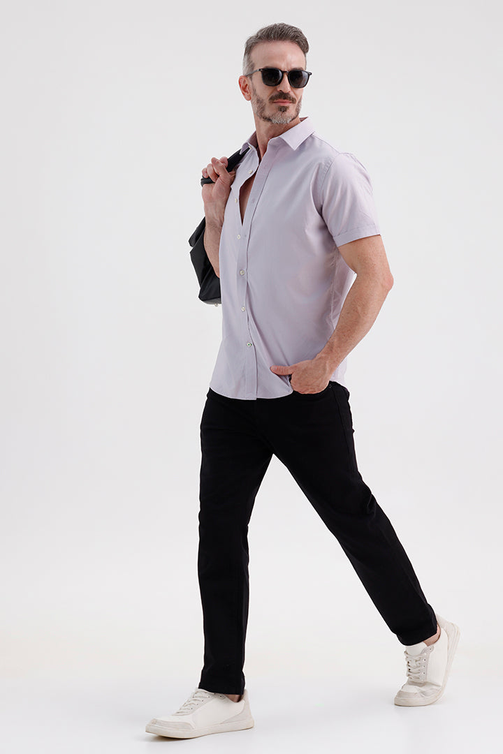 MISTY LILAC OXFORD SHIRT