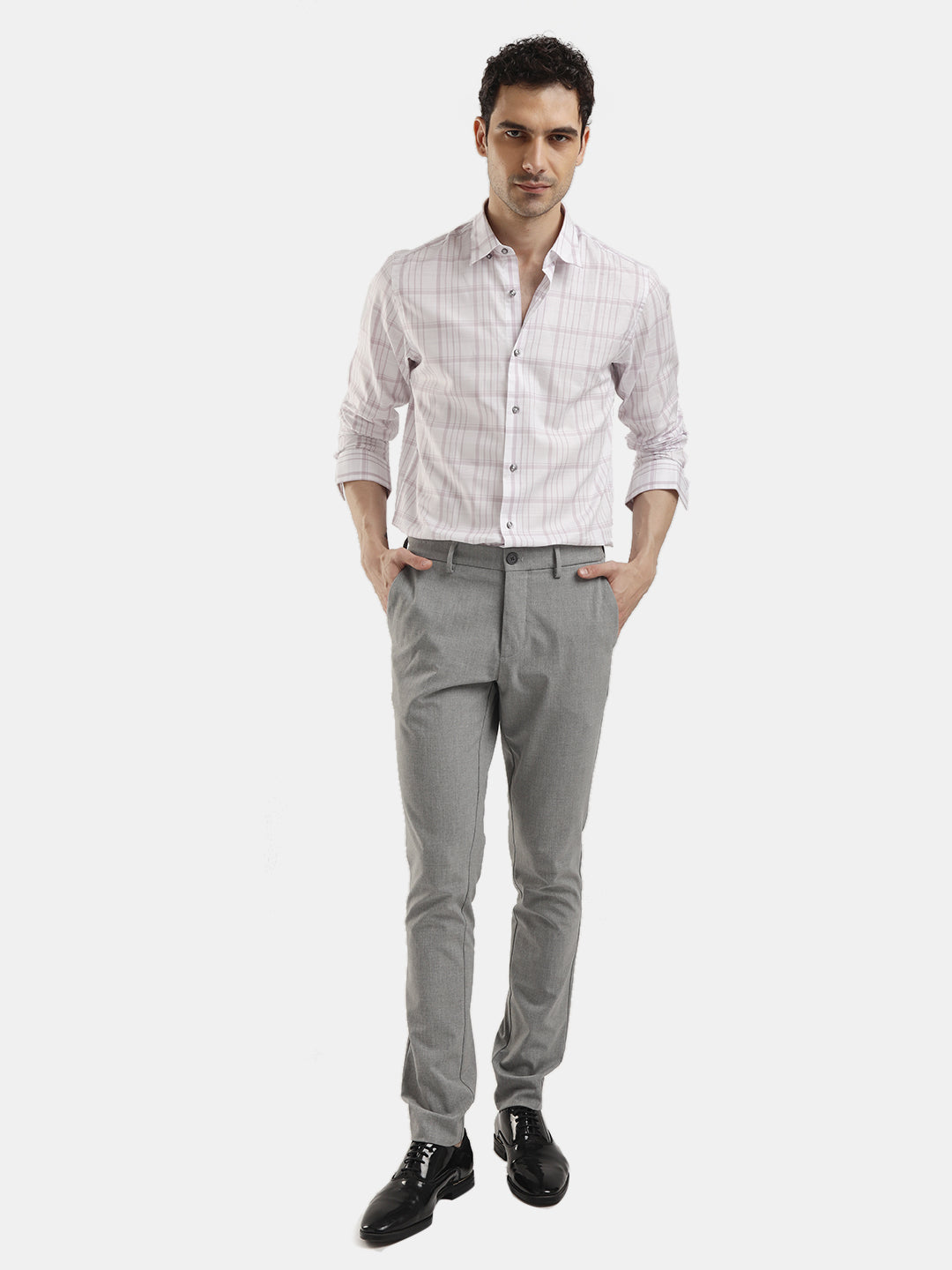 COTTON CHECKED SHIRT