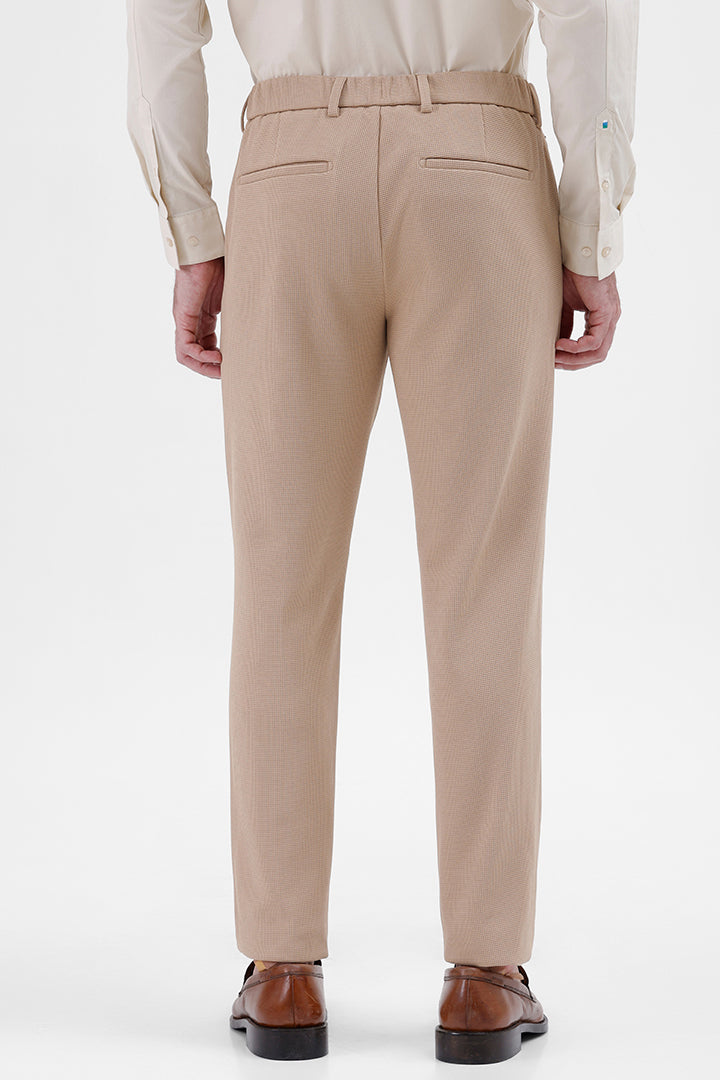 BEIGE STRETCH TROUSER