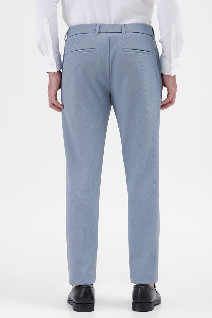 SKY BLUE STRETCH TROUSER