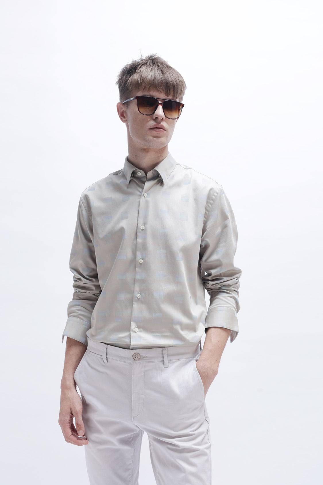 FULL SLEEVES CHECKED SHIRT