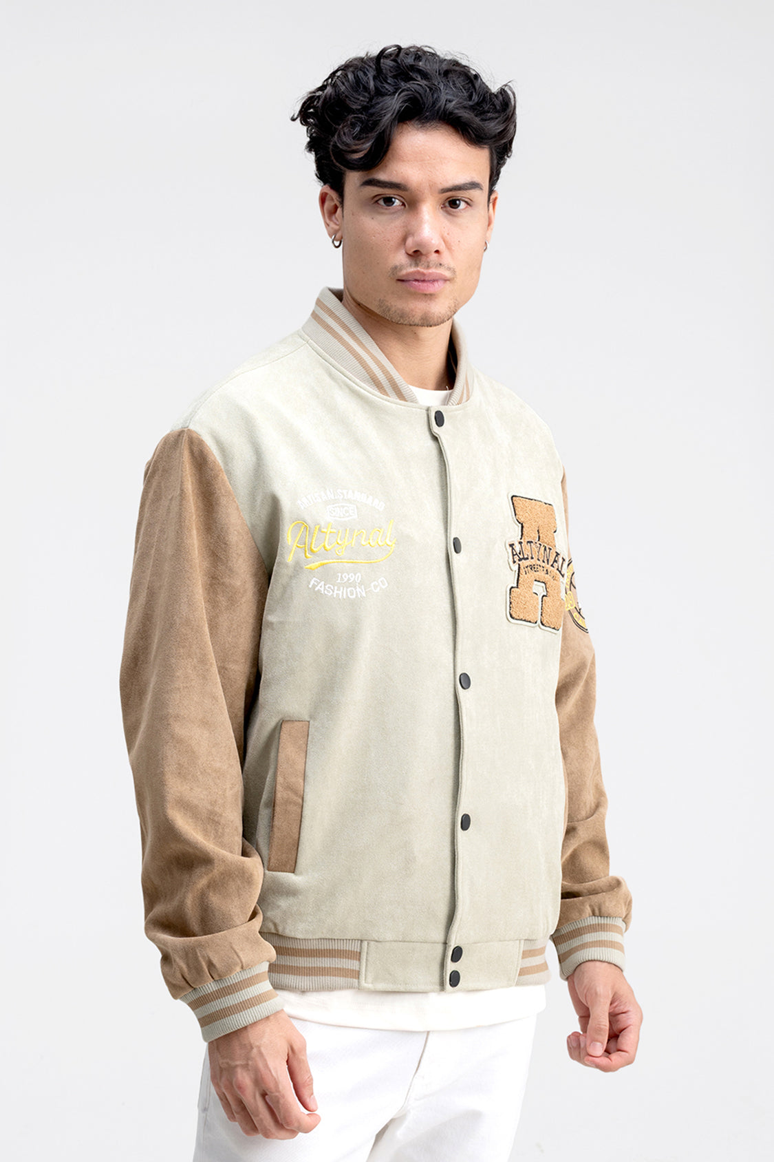 ICONIC PATCH VARSITY JACKET