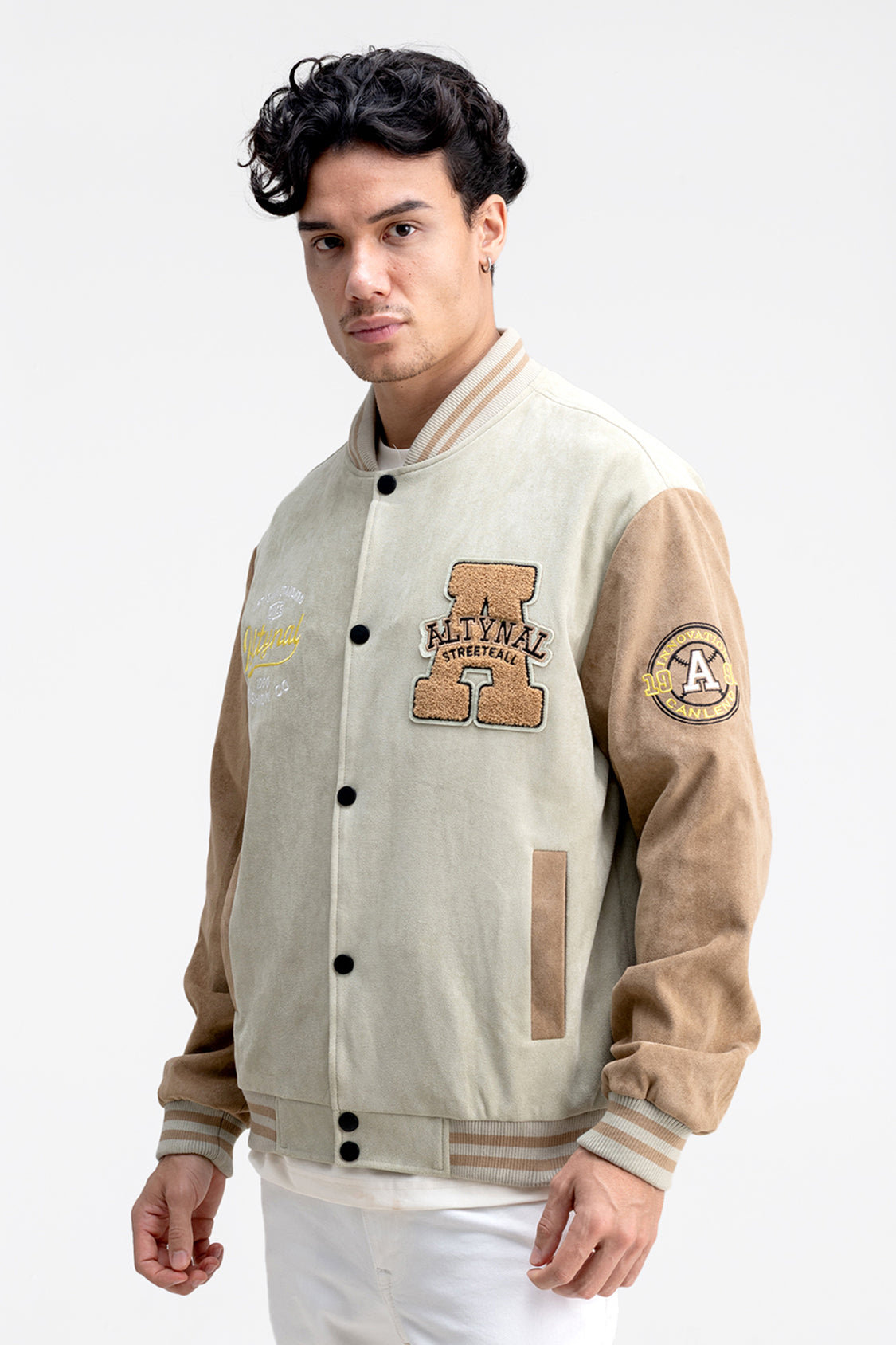 ICONIC PATCH VARSITY JACKET