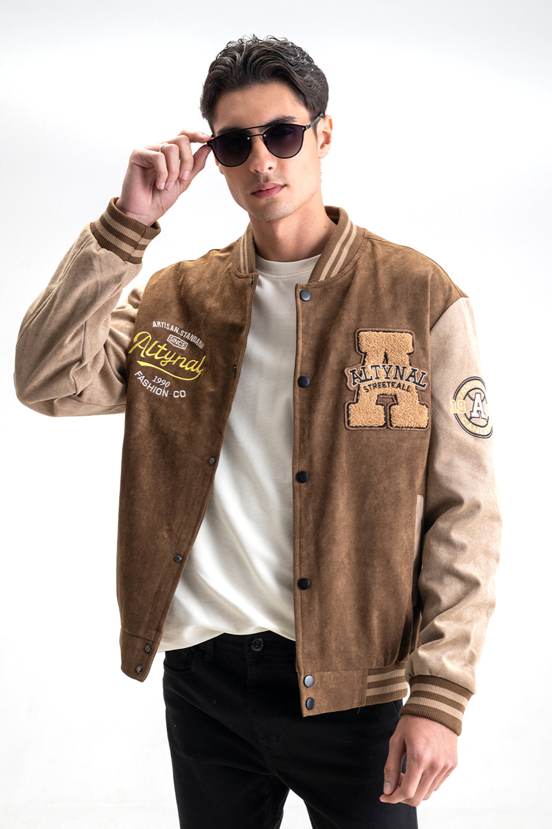 ICONIC PATCH VARSITY JACKET