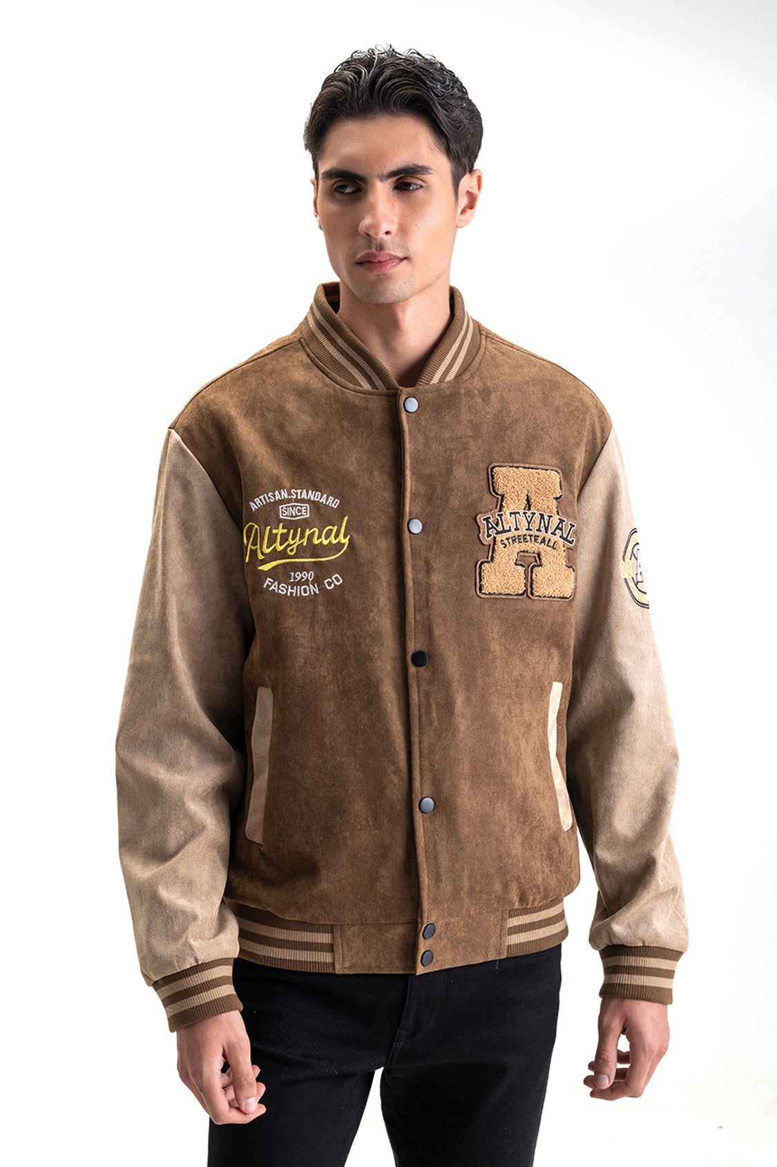 ICONIC PATCH VARSITY JACKET