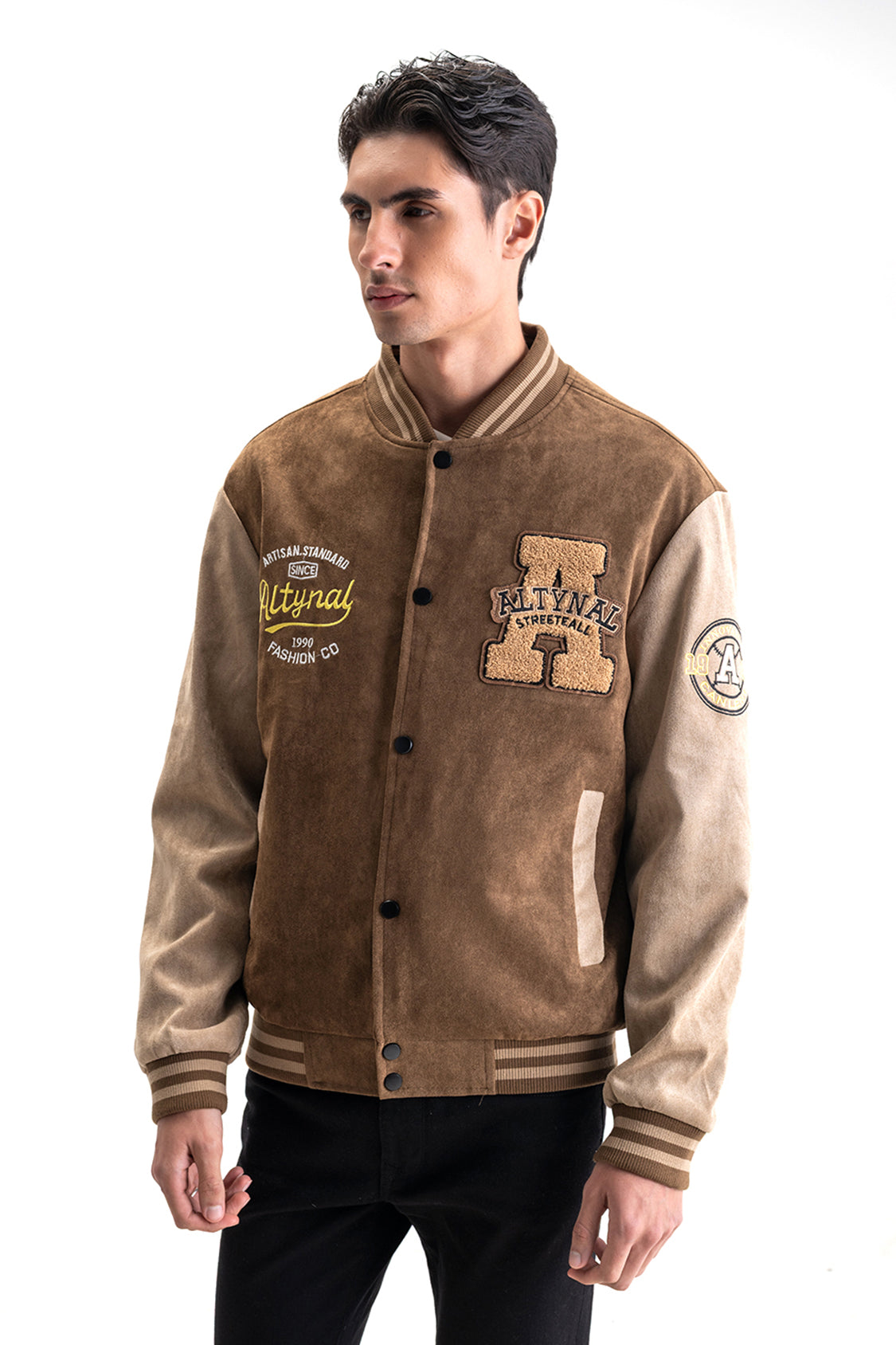 ICONIC PATCH VARSITY JACKET