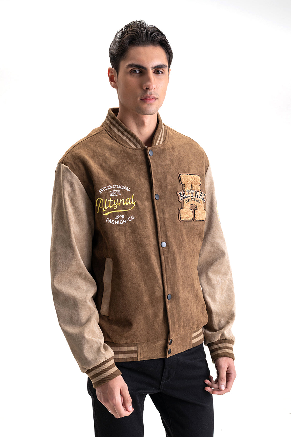 ICONIC PATCH VARSITY JACKET