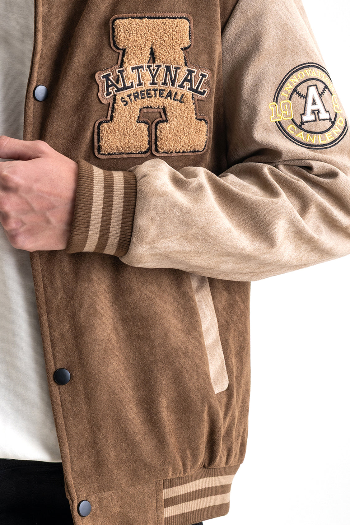 ICONIC PATCH VARSITY JACKET