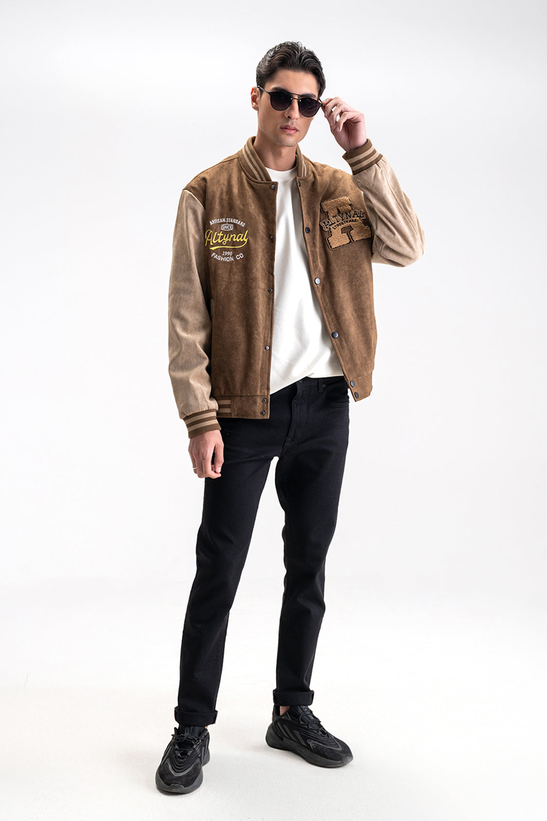 ICONIC PATCH VARSITY JACKET