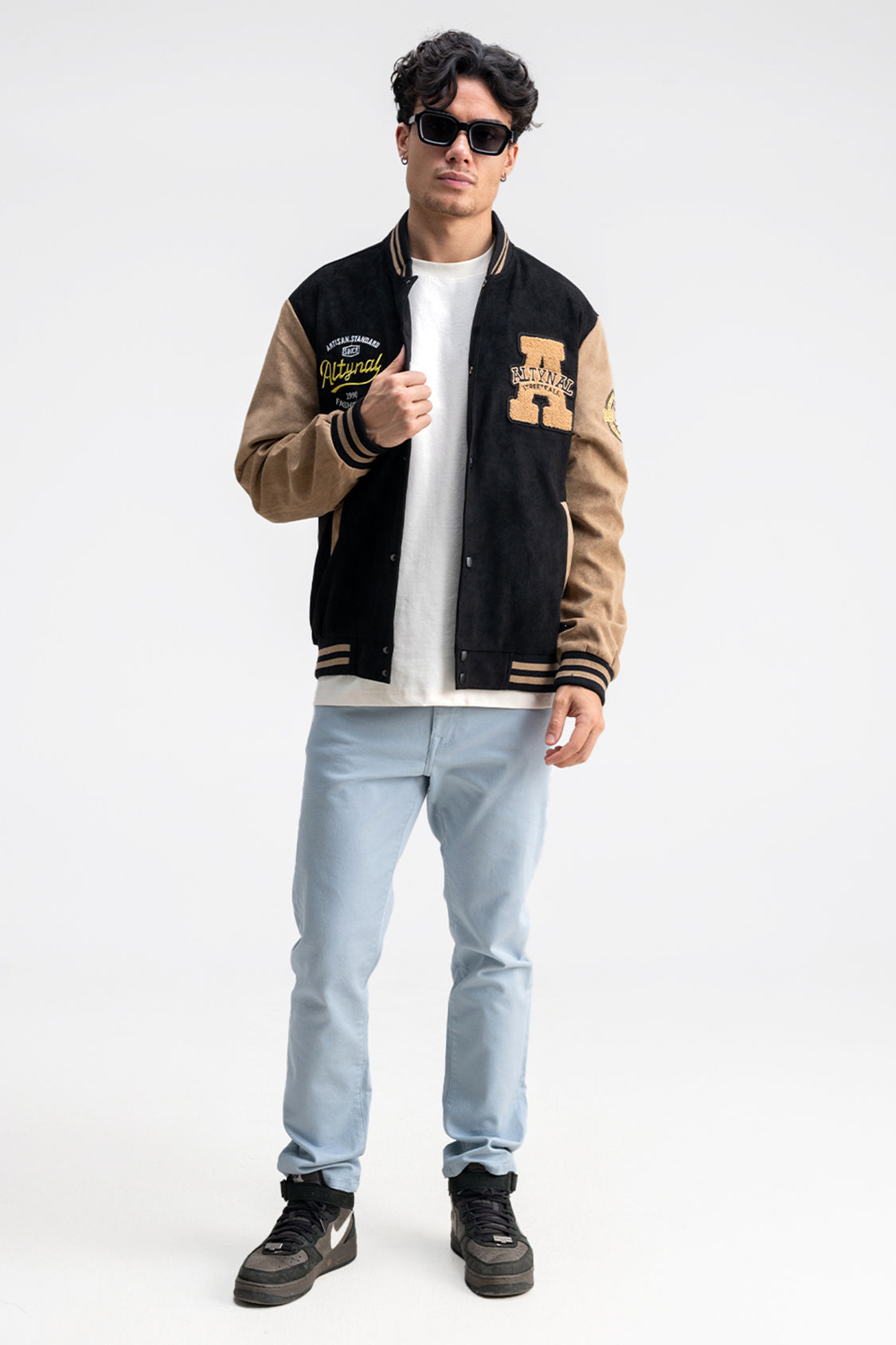 ICONIC PATCH VARSITY JACKET
