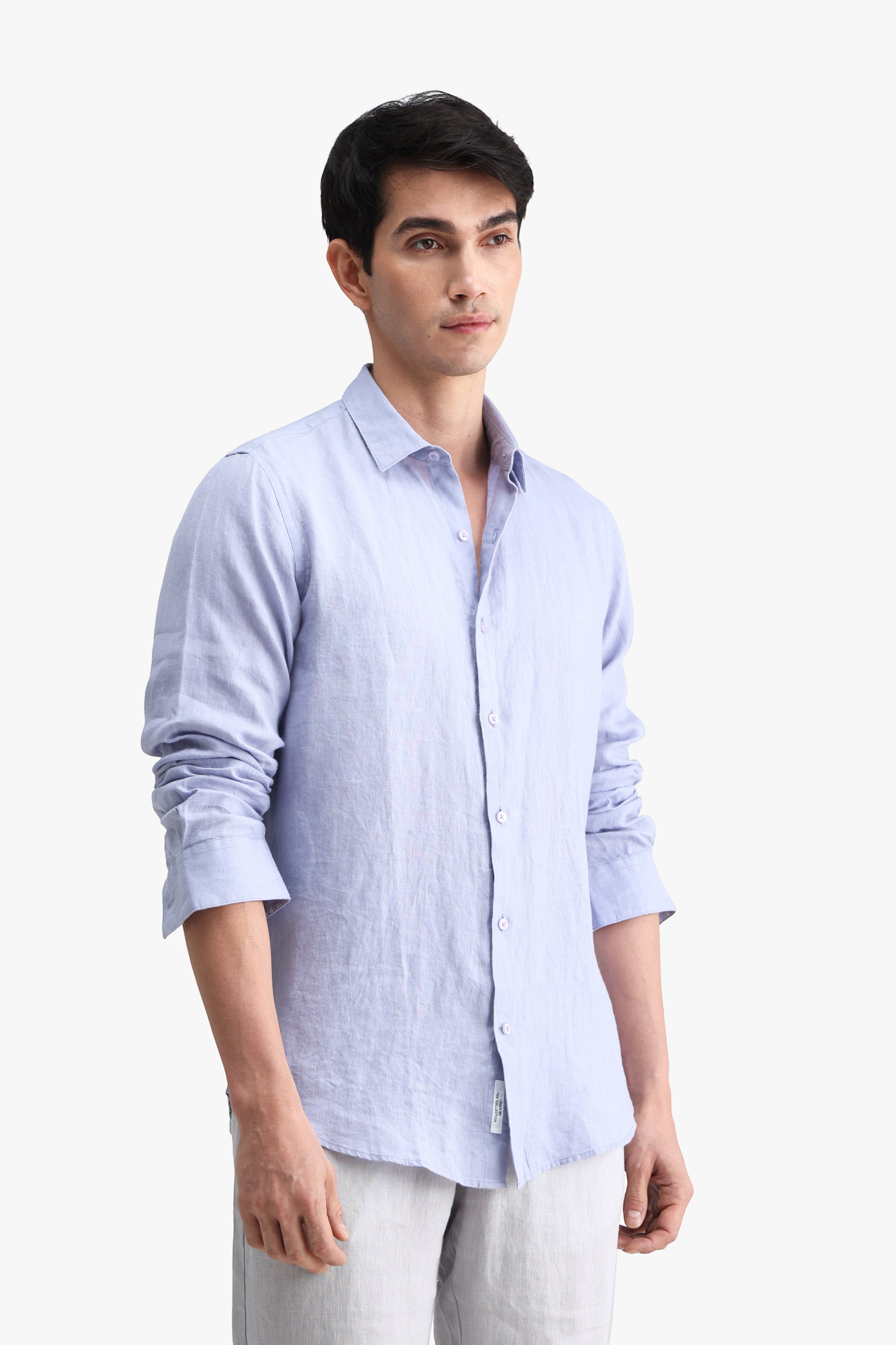 100% PURE LINEN FULL SLEEVE SHIRT