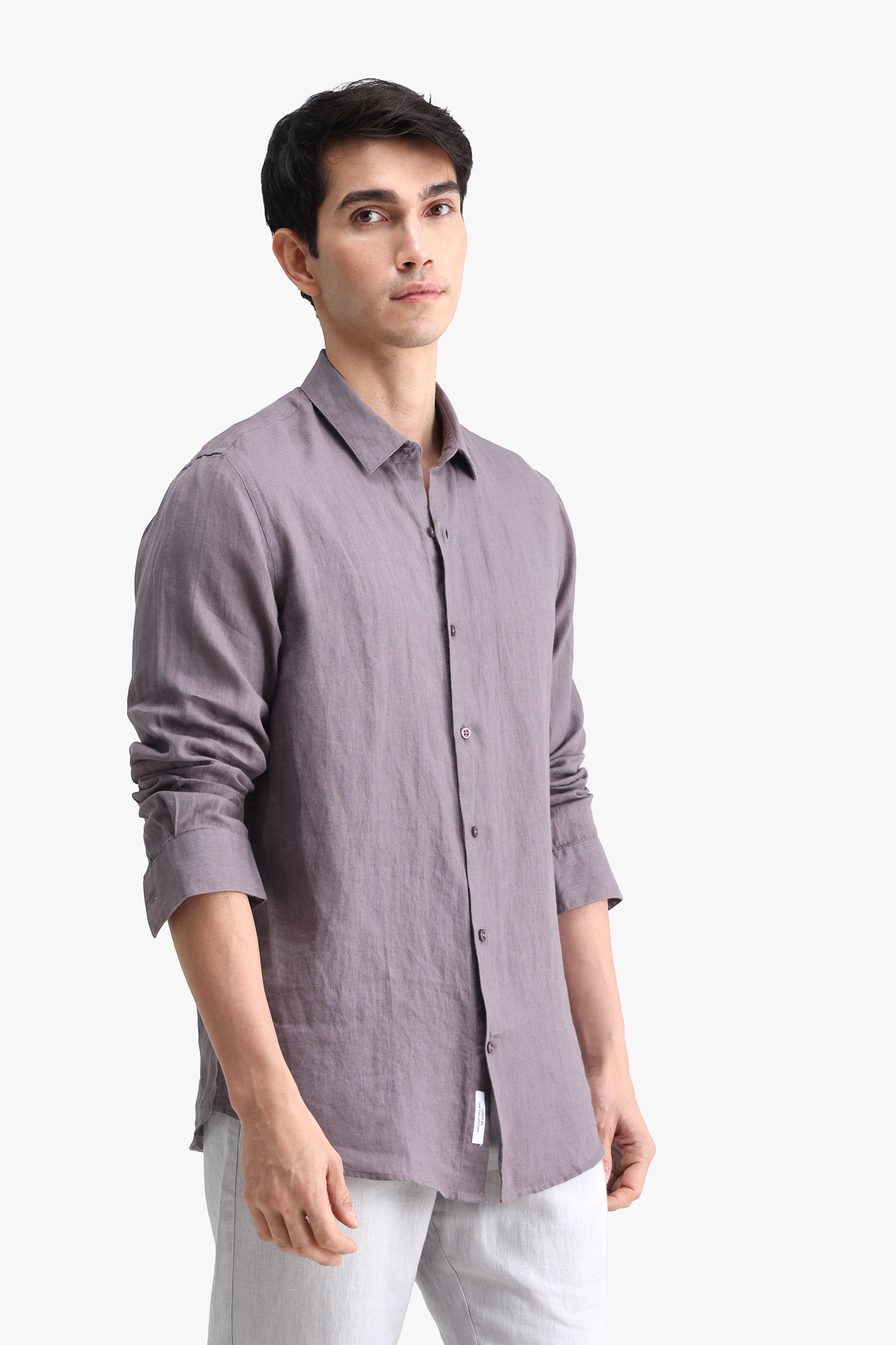 100% PURE LINEN FULL SLEEVE SHIRT