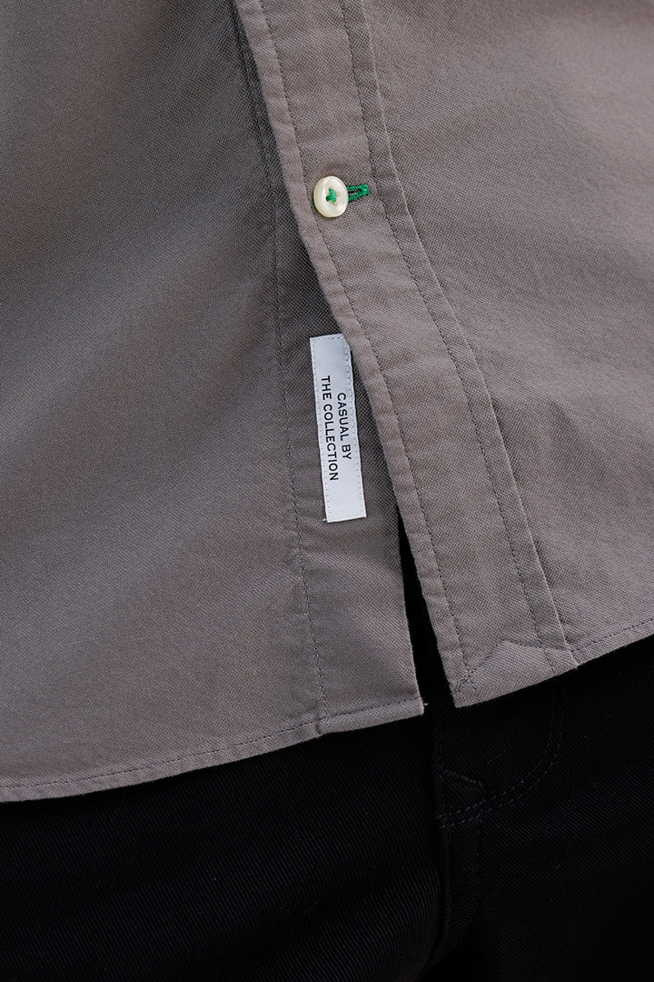 PEWTER OXFORD SHIRT