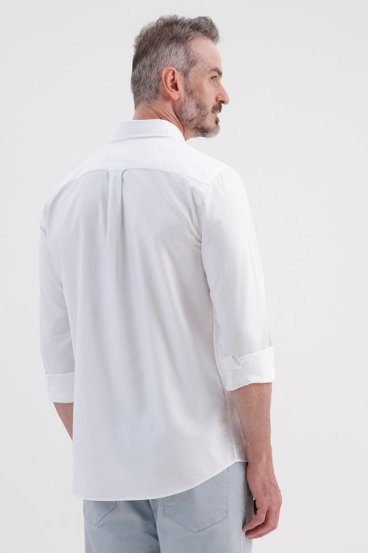 WHITE OXFORD SHIRT