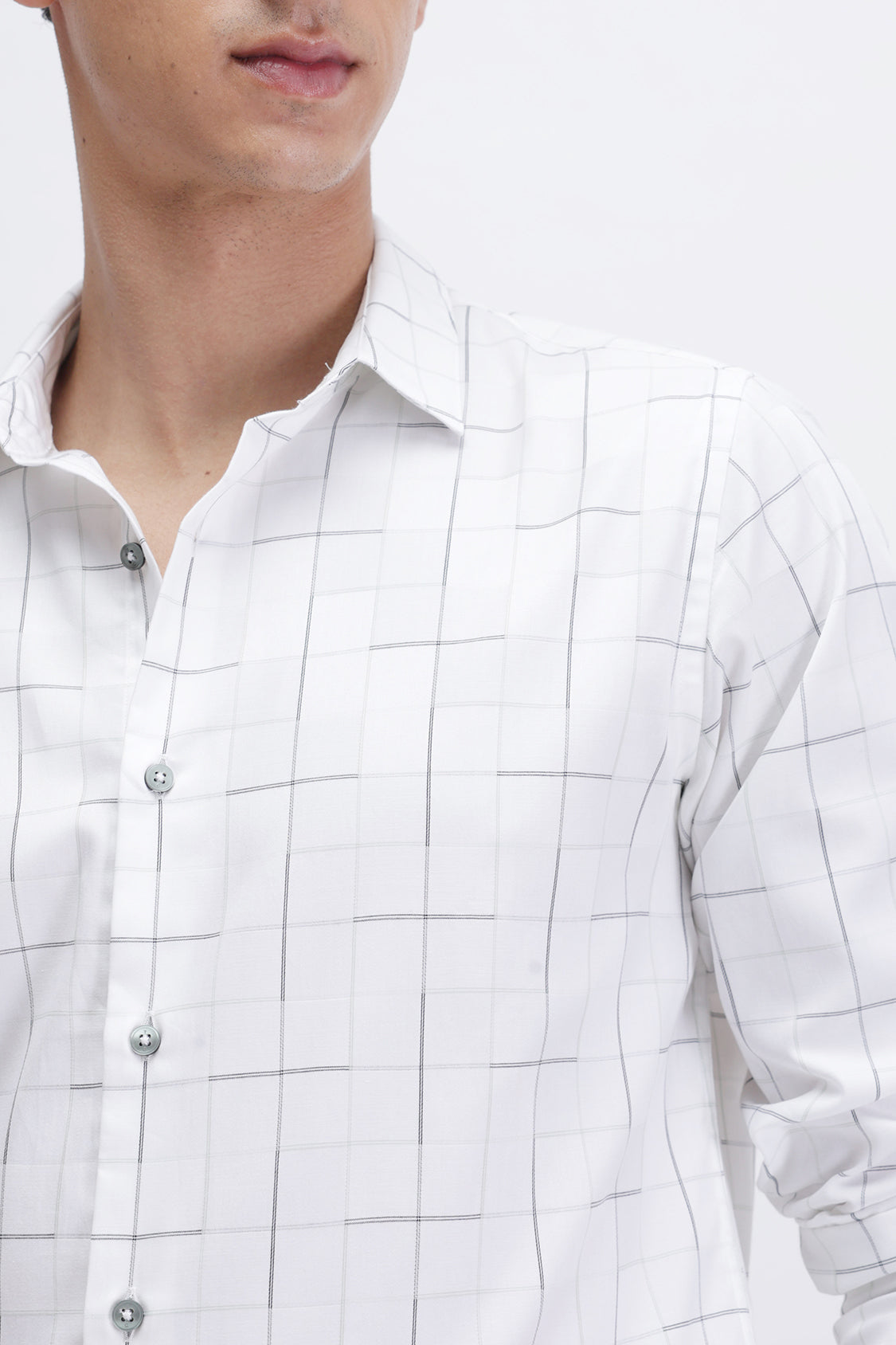 FULL SLEEVES CHECKED SHIRT
