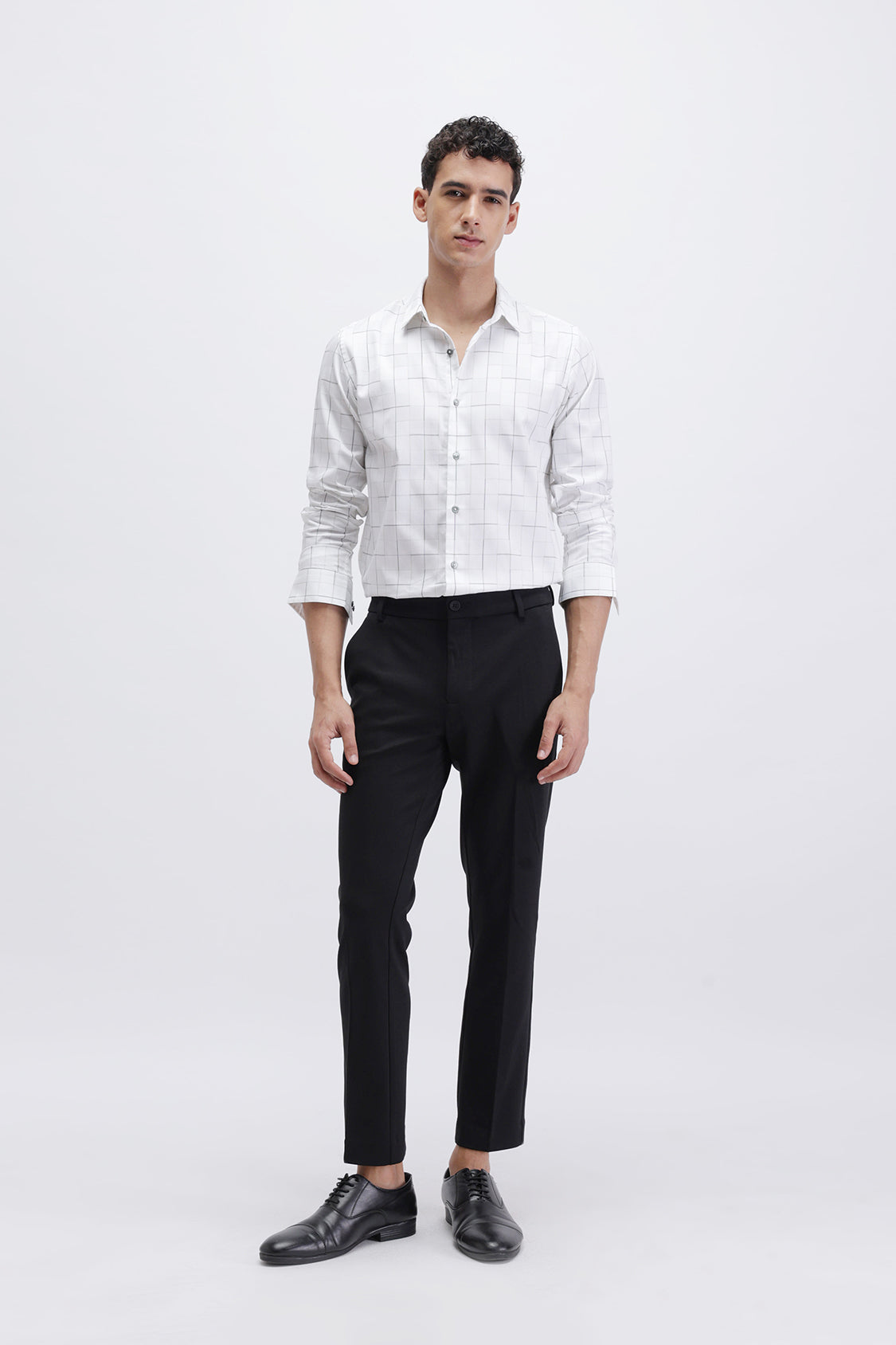 FULL SLEEVES CHECKED SHIRT