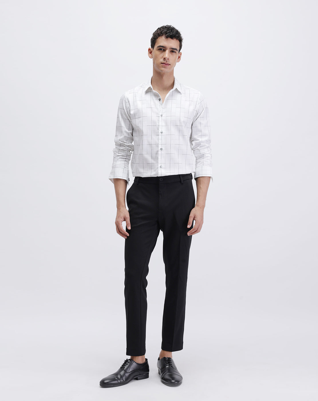 SLIM FIT CHECKED SHIRT