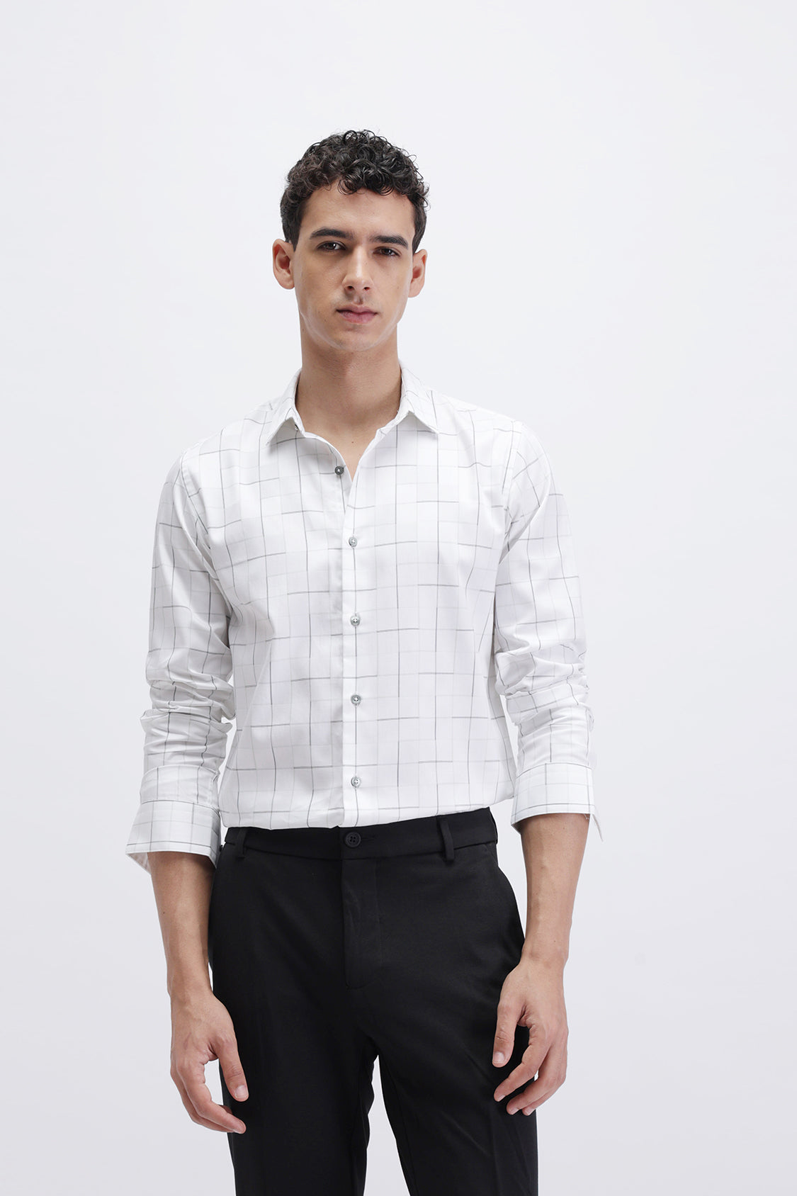FULL SLEEVES CHECKED SHIRT