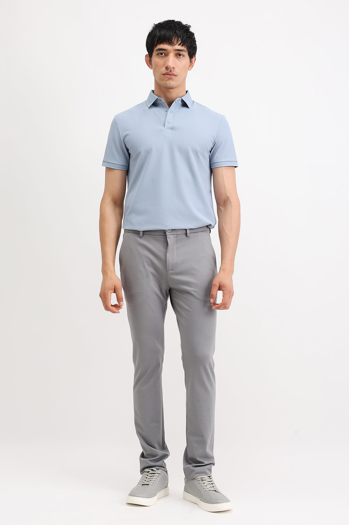PLAIN POLO T-SHIRT