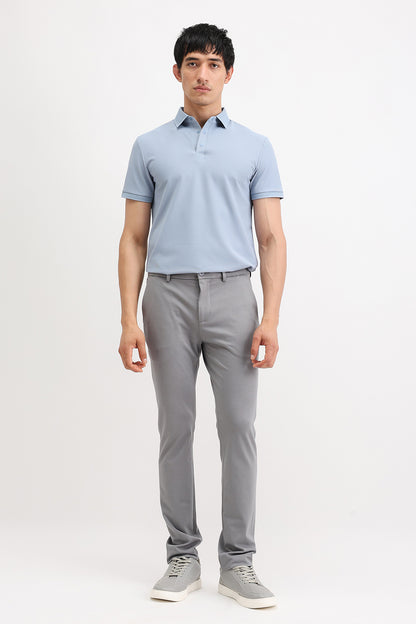 PLAIN POLO T-SHIRT