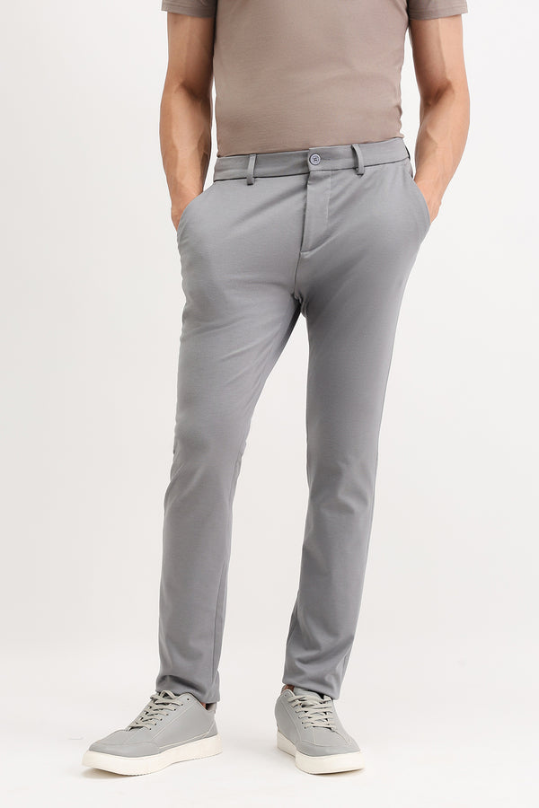 SLIM FIT PLAIN TROUSER
