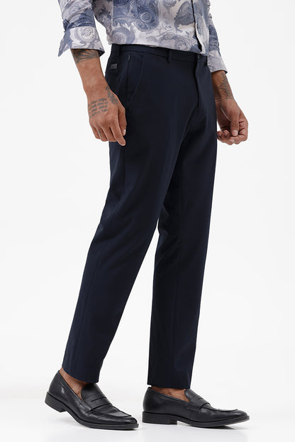 NAVY STRETCH TROUSER