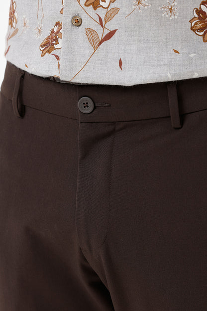 COFFEE STRETCH TROUSER