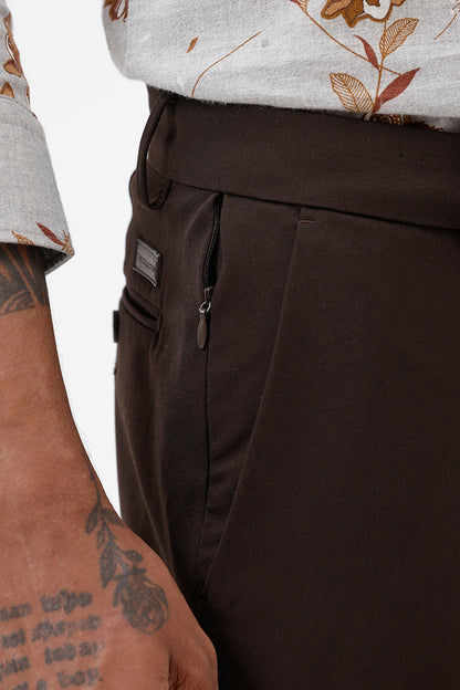 COFFEE STRETCH TROUSER