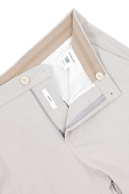 ELEGANT CREAM STRETCH TROUSER