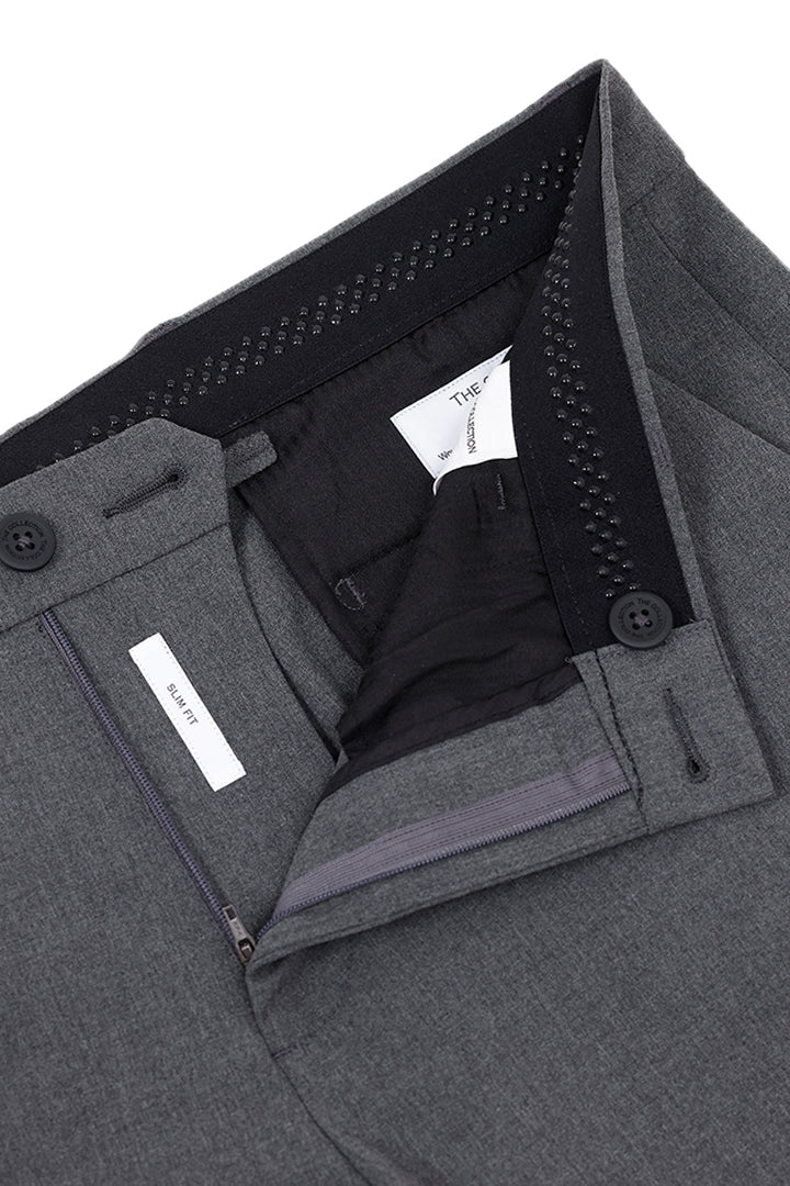 DARK GREY STRETCH TROUSER